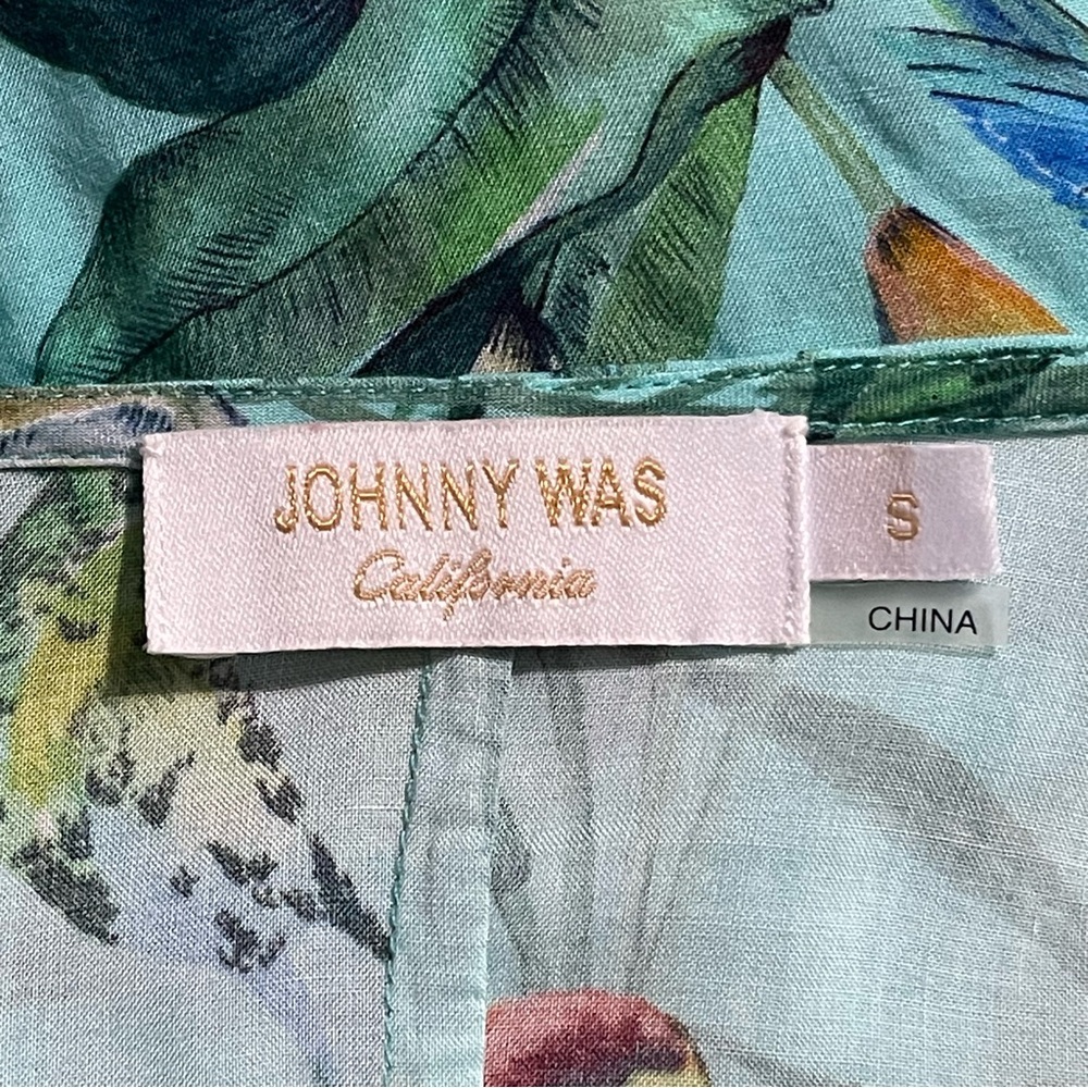 Johnny Was Taina Paneled Cover Up Maxi Dress Size S - Picture 12 of 13